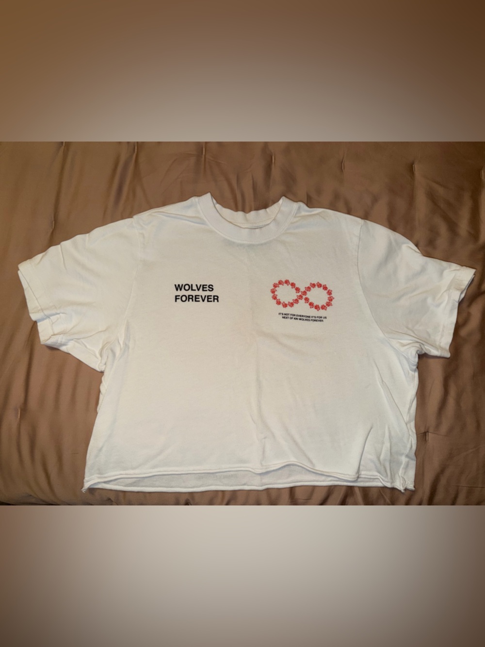Darc Sport - White 'WOLVES FOREVER' Graphic Tee